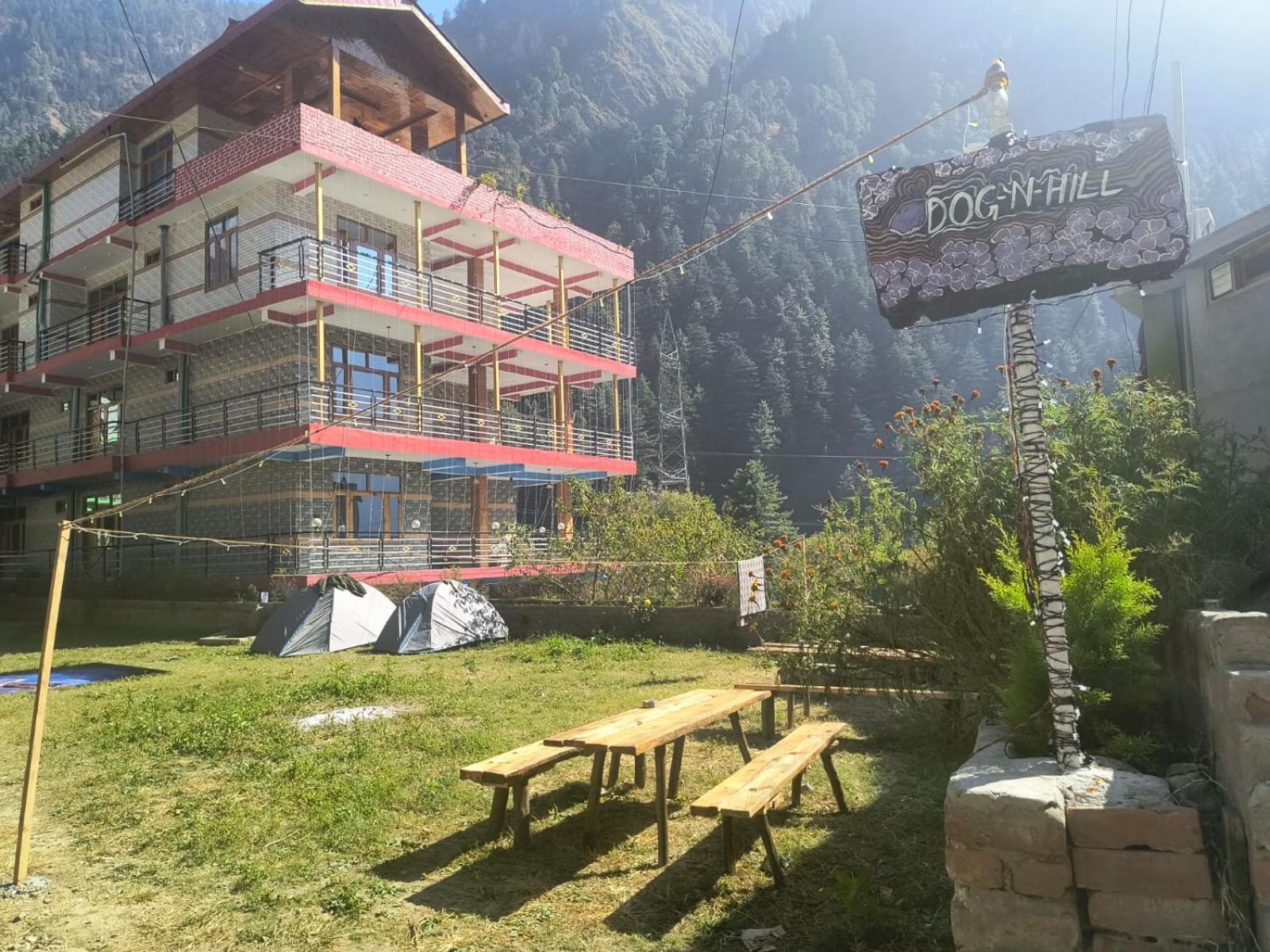Dog N Hill Hotell Kasol Eksteriør bilde